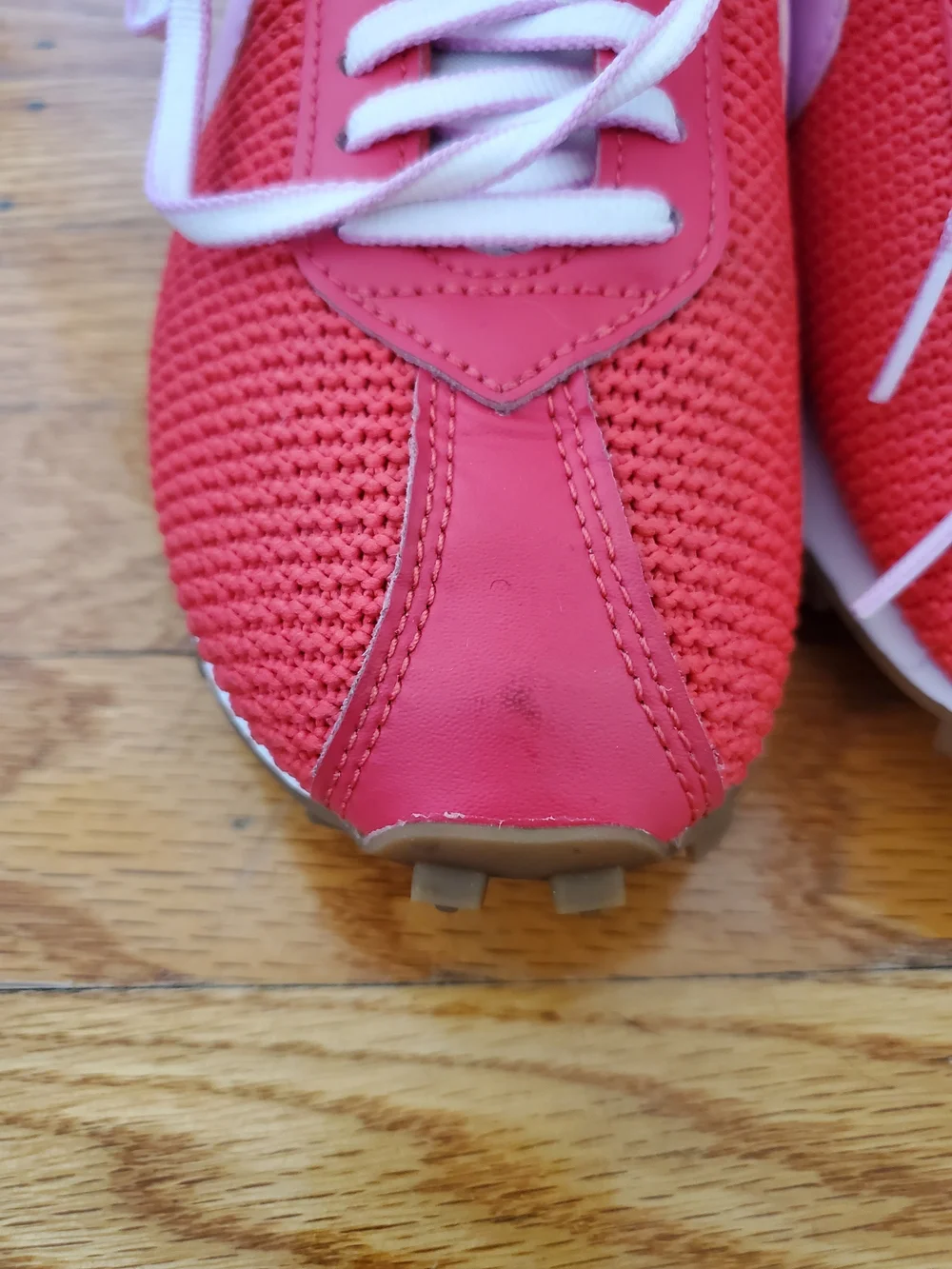 Nike LD-1000 Red & Pink Retro Mesh Sneakers,Sz 8